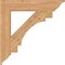 Ekena Millwork Merced Traditional Smooth Bracket, Western Red Cedar, 5 1/2"W x 34"D x 34"H BKT06X34X34MRC01SWR - alternate 2